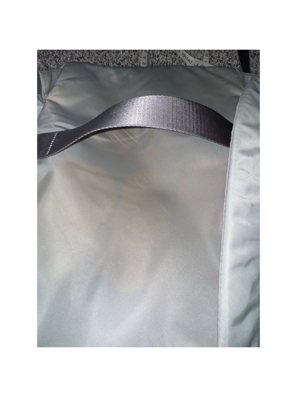Lululemon Backpack Gray | Lightweight Nylon Gym Bag READ DAMAGE - Picture 15 of 16